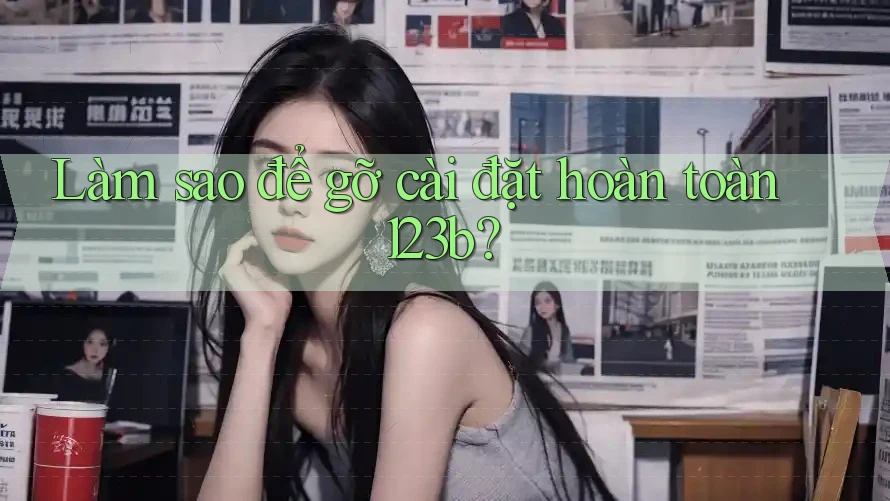 Làm sao để gỡ cài đặt hoàn toàn 123b?
