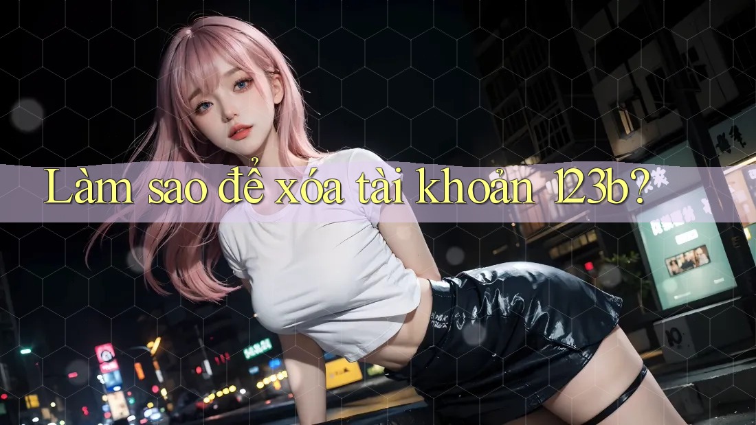 Làm sao để xóa tài khoản 123b?