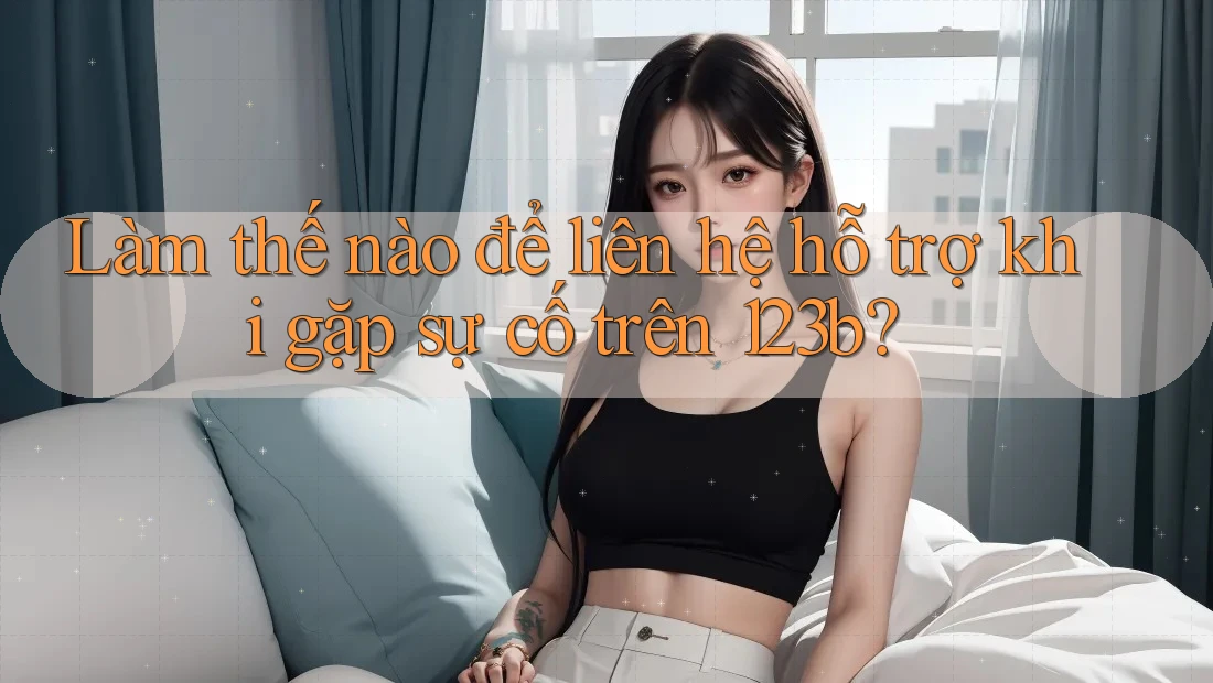 Làm thế nào để liên hệ hỗ trợ khi gặp sự cố trên 123b?