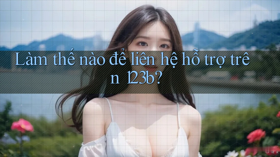 Làm thế nào để liên hệ hỗ trợ trên 123b?