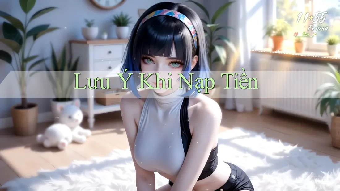 Lưu Ý Khi Nạp Tiền