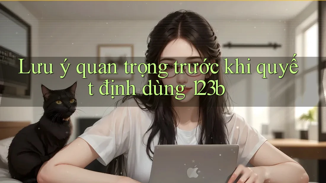 Lưu ý quan trọng trước khi quyết định dùng 123b