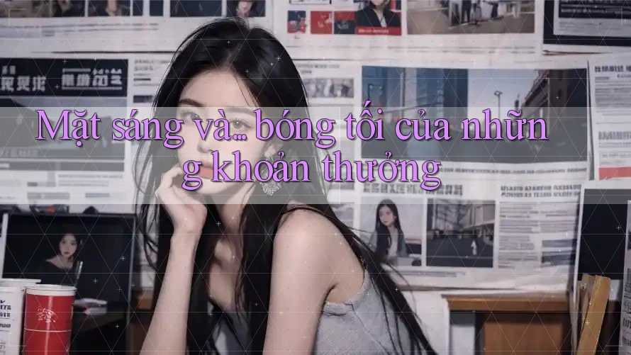 Mặt sáng và. . . bóng tối của những khoản thưởng