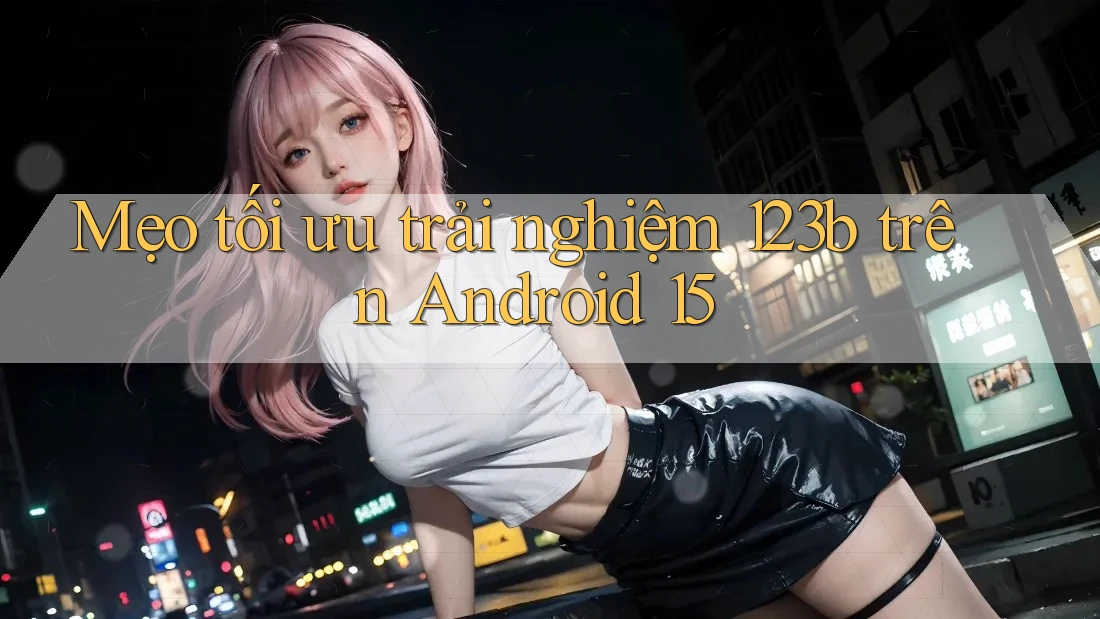 Mẹo tối ưu trải nghiệm 123b trên Android 15