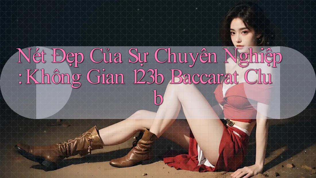 Nét Đẹp Của Sự Chuyên Nghiệp: Không Gian 123b Baccarat Club