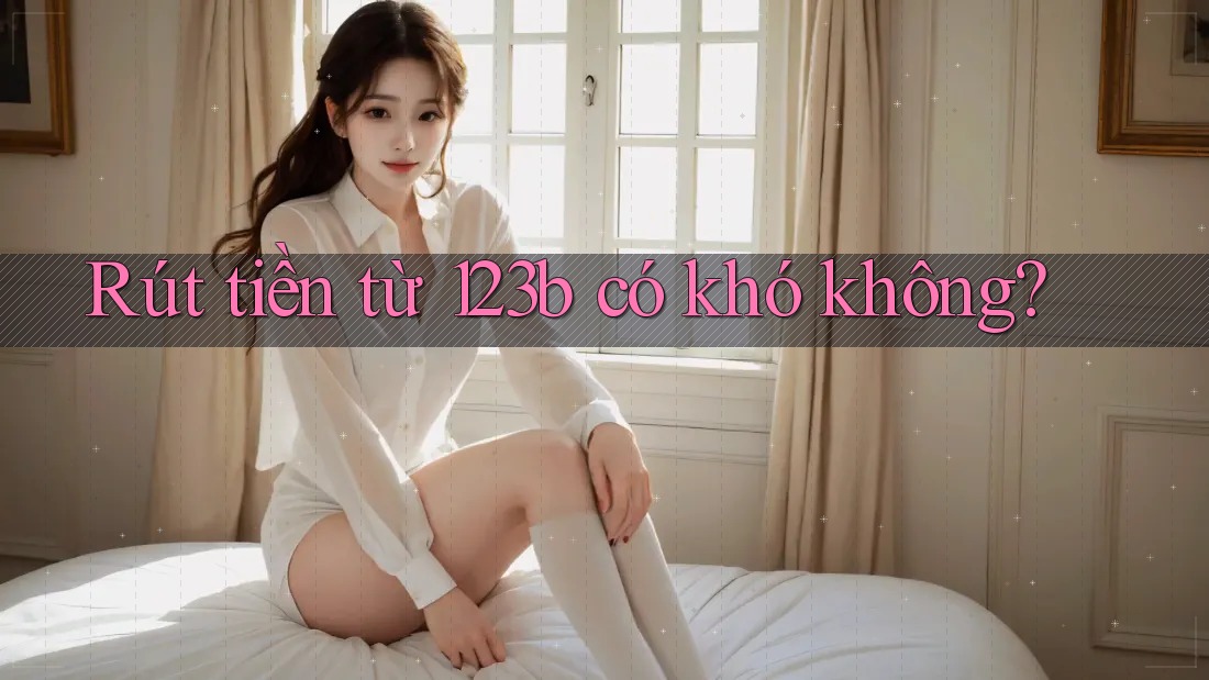 Rút tiền từ 123b có khó không?