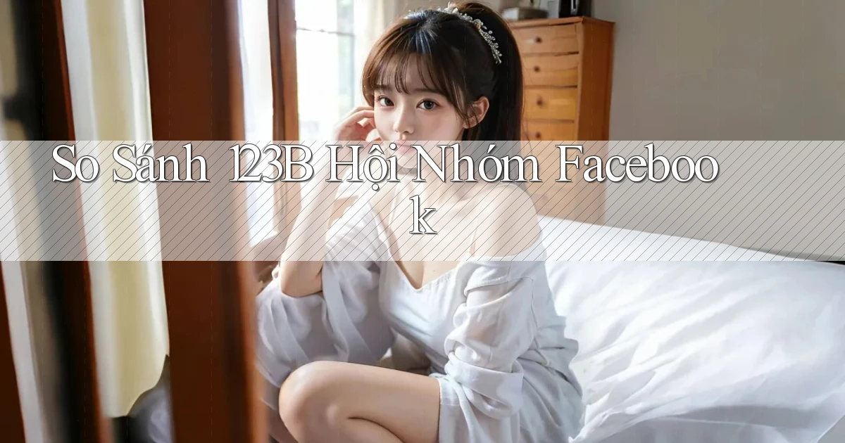 so sánh 123b hội nhóm facebook
