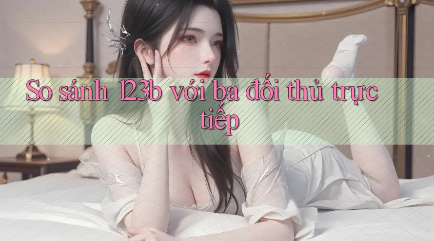 So sánh 123b với ba đối thủ trực tiếp