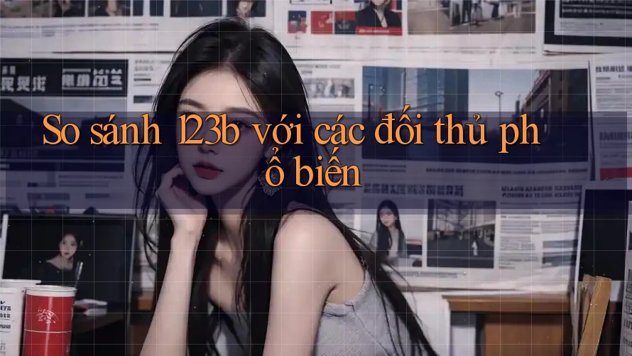 So sánh 123b với các đối thủ phổ biến