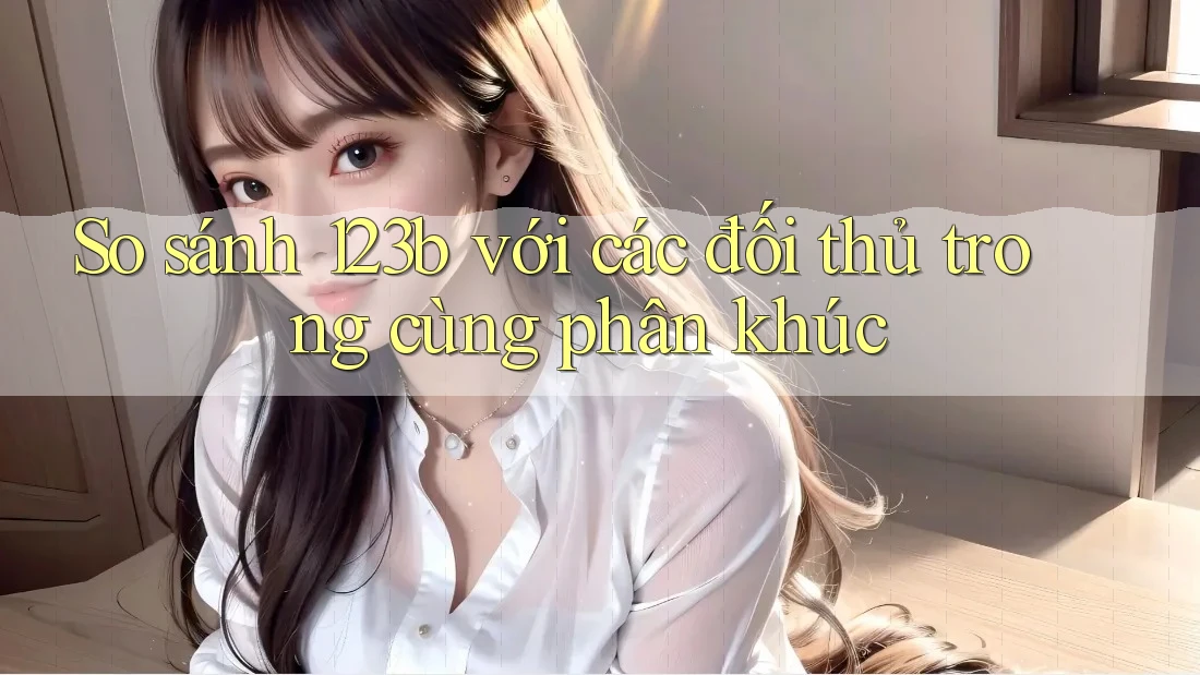 So sánh 123b với các đối thủ trong cùng phân khúc