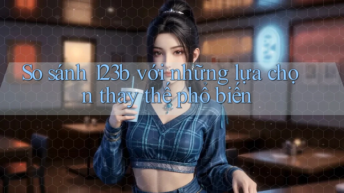 So sánh 123b với những lựa chọn thay thế phổ biến