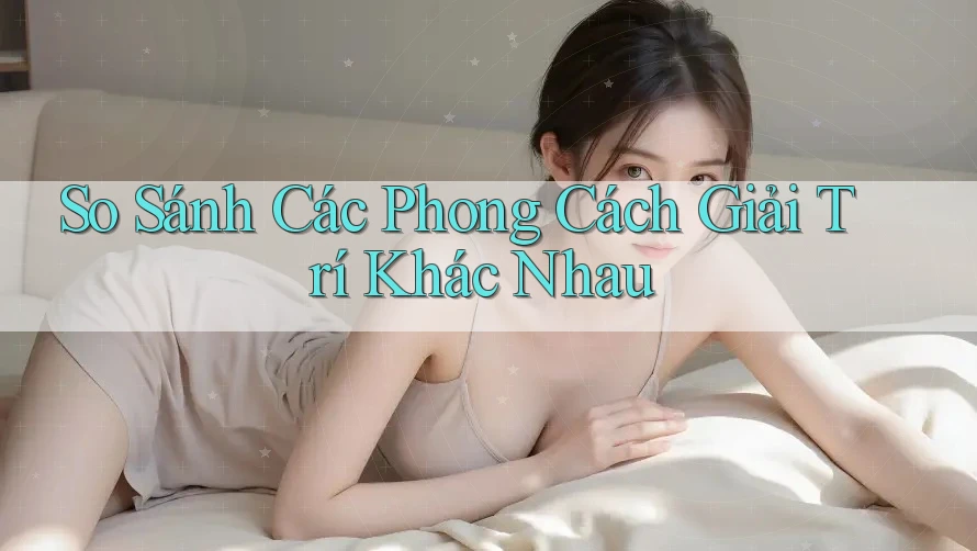 So Sánh Các Phong Cách Giải Trí Khác Nhau