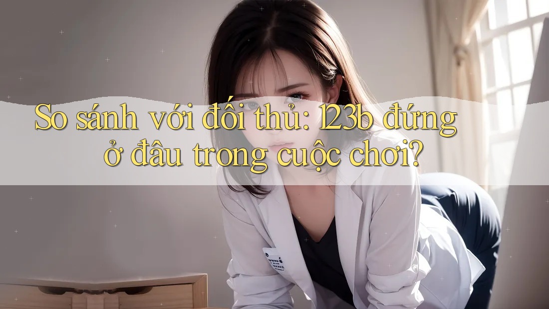 So sánh với đối thủ: 123b đứng ở đâu trong cuộc chơi?