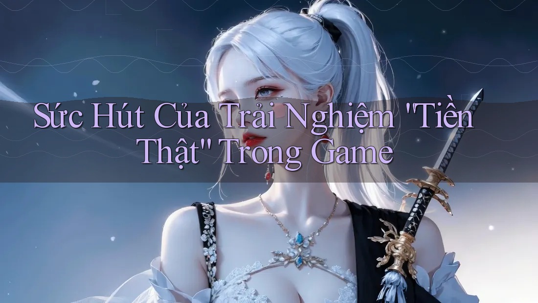 Sức Hút Của Trải Nghiệm “Tiền Thật” Trong Game