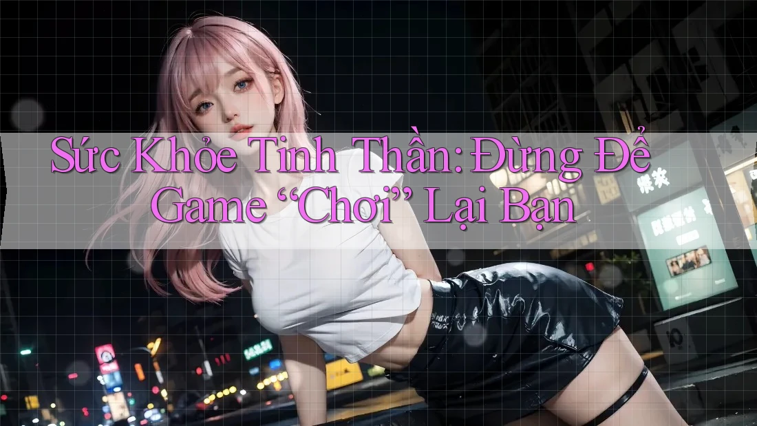 Sức Khỏe Tinh Thần: Đừng Để Game “Chơi” Lại Bạn