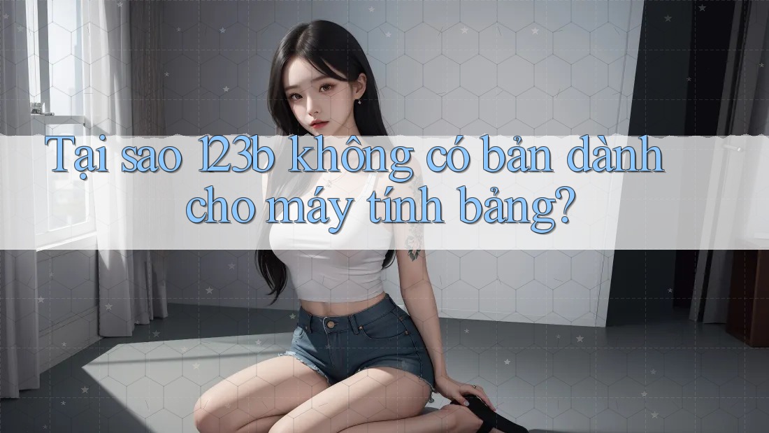Tại sao 123b không có bản dành cho máy tính bảng?
