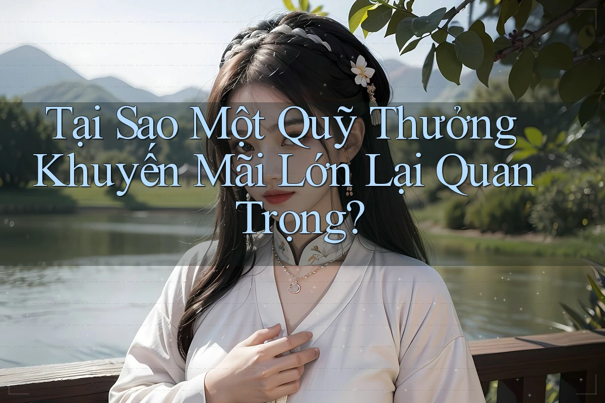 Tại Sao Một Quỹ Thưởng Khuyến Mãi Lớn Lại Quan Trọng?