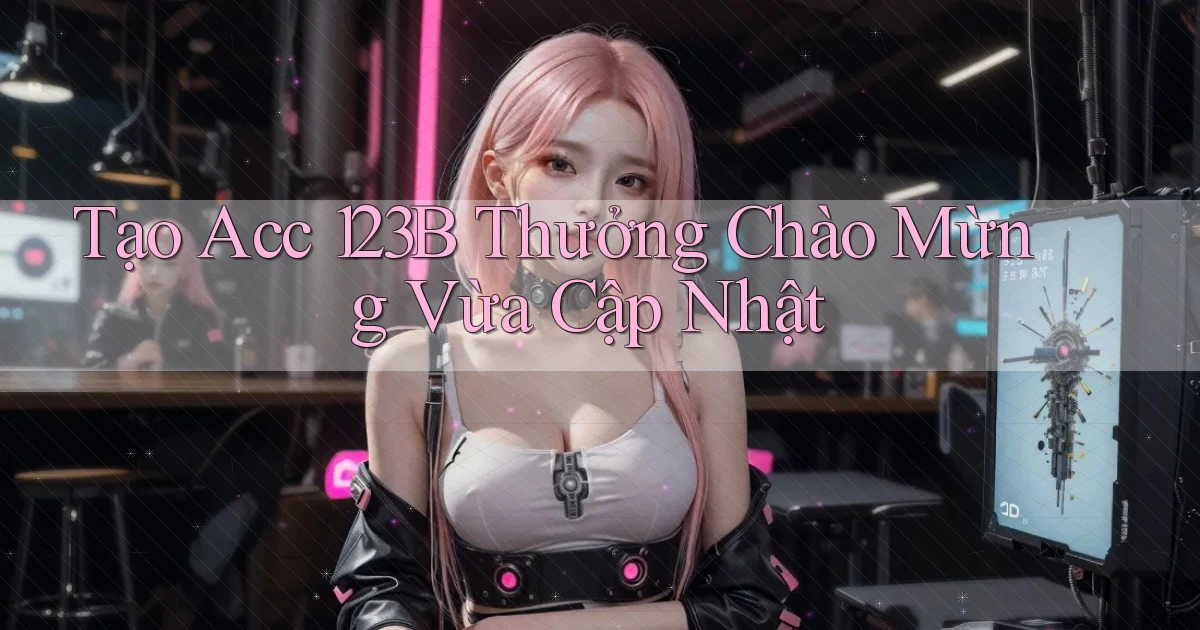 tạo acc 123b thưởng chào mừng vừa cập nhật