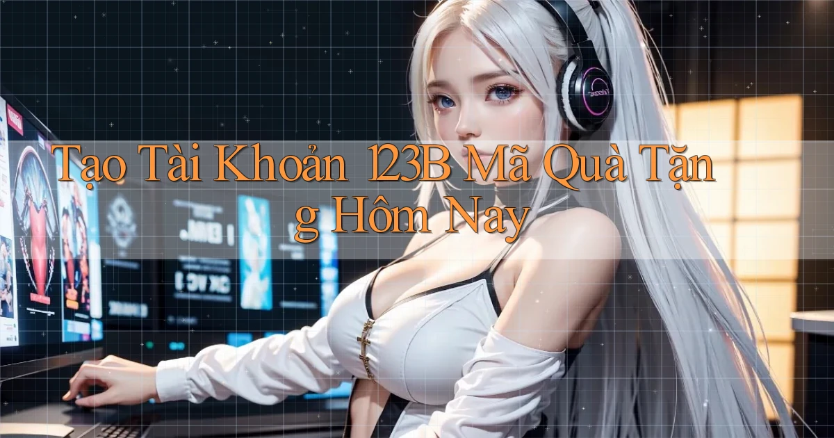 tạo tài khoản 123b mã quà tặng hôm nay