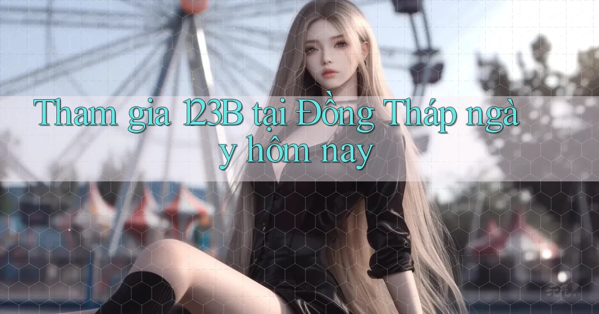 tham gia 123b tại Đồng Tháp ngày hôm nay