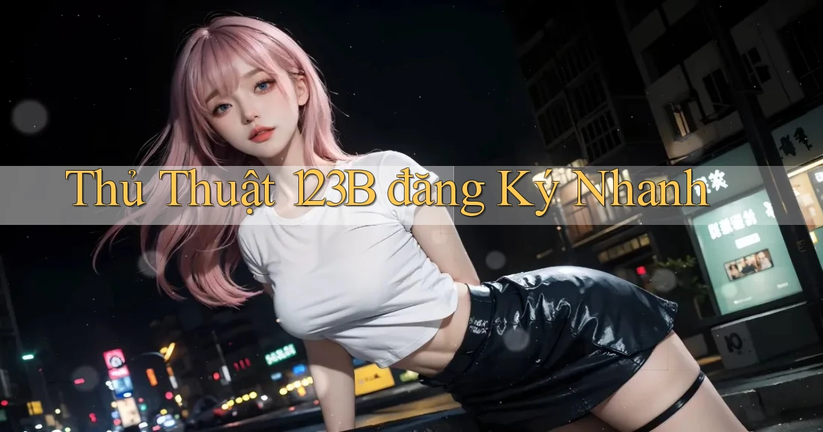 thủ thuật 123b đăng ký nhanh