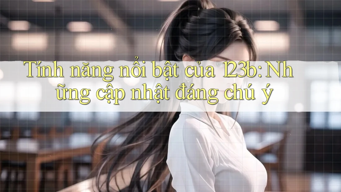 Tính năng nổi bật của 123b: Những cập nhật đáng chú ý