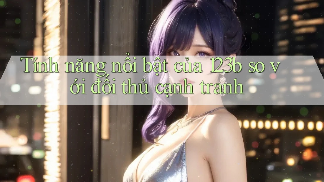 Tính năng nổi bật của 123b so với đối thủ cạnh tranh