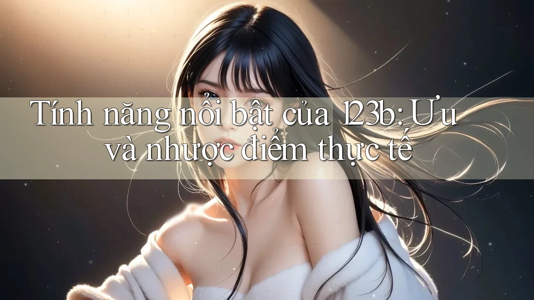 Tính năng nổi bật của 123b: Ưu và nhược điểm thực tế