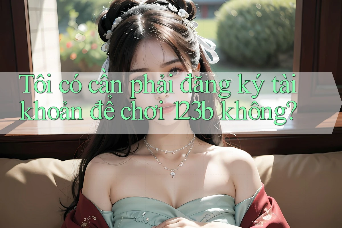 Tôi có cần phải đăng ký tài khoản để chơi 123b không?