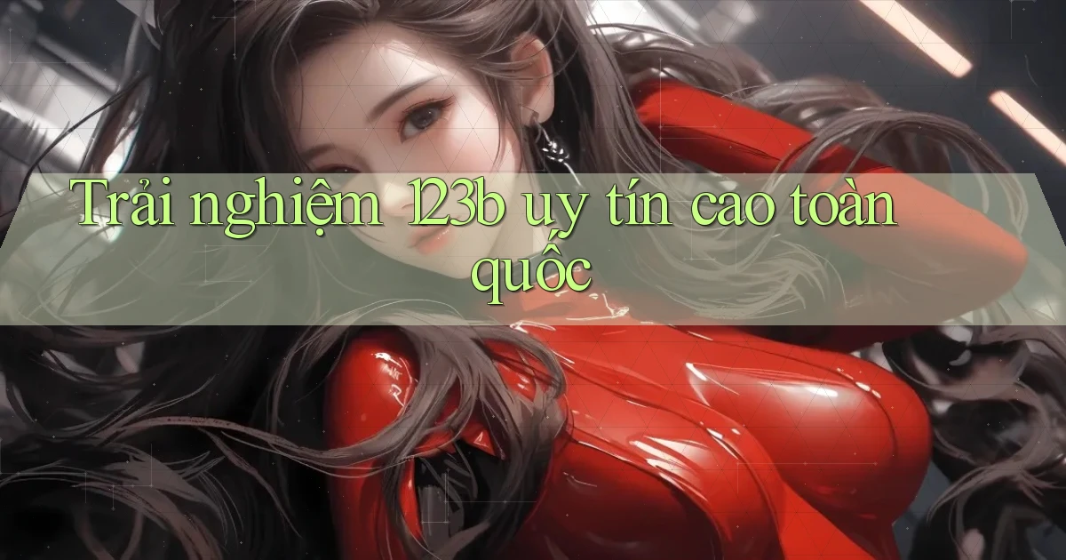 trải nghiệm 123b uy tín cao toàn quốc