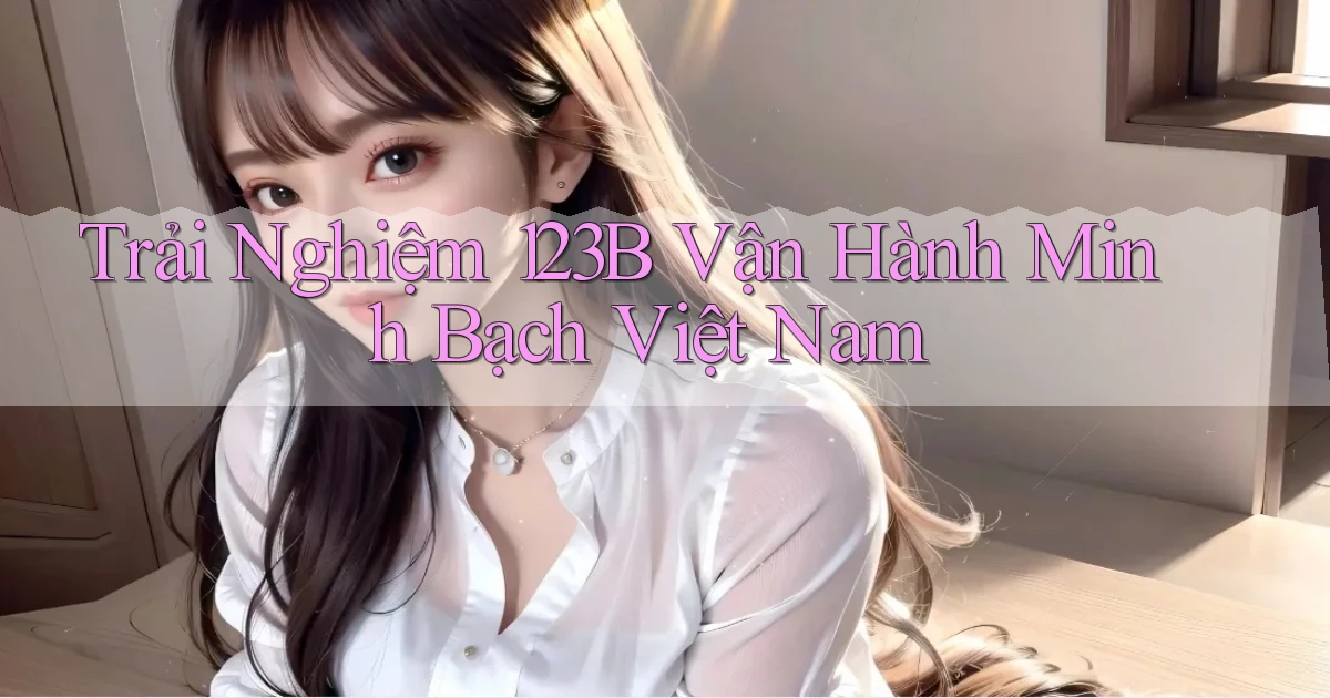 trải nghiệm 123b vận hành minh bạch việt nam