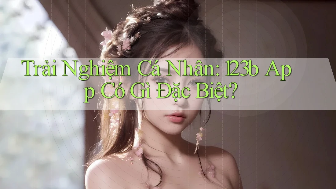 Trải Nghiệm Cá Nhân: 123b App Có Gì Đặc Biệt?