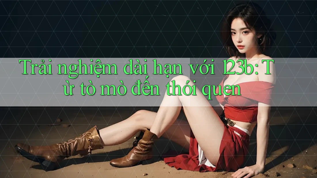 Trải nghiệm dài hạn với 123b: Từ tò mò đến thói quen