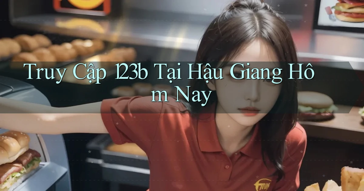 truy cập 123b tại Hậu Giang hôm nay