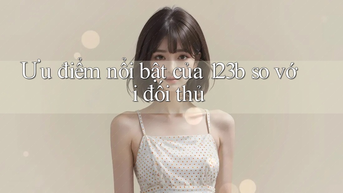 Ưu điểm nổi bật của 123b so với đối thủ