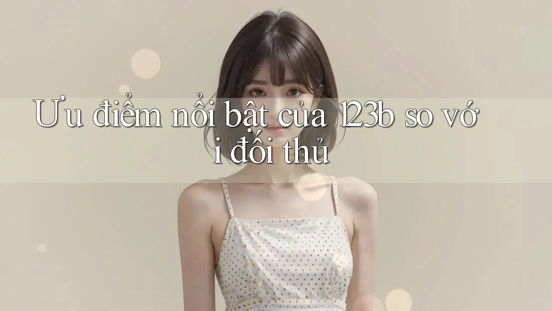 Ưu điểm nổi bật của 123b so với đối thủ