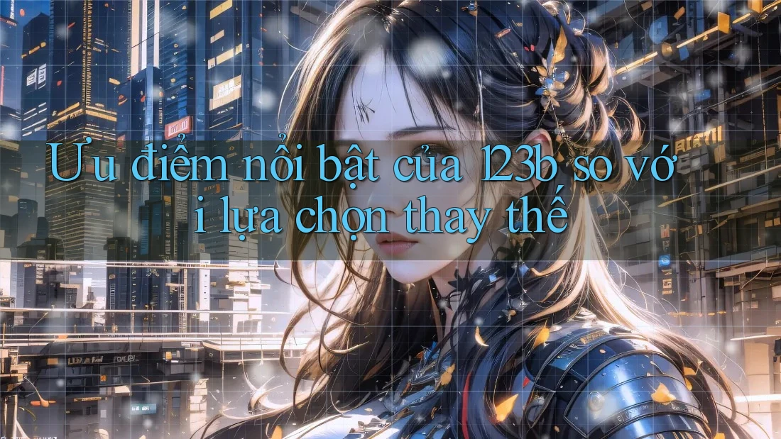 Ưu điểm nổi bật của 123b so với lựa chọn thay thế