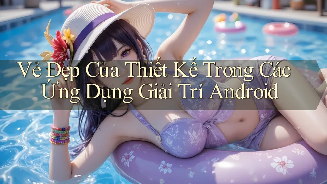 Vẻ Đẹp Của Thiết Kế Trong Các Ứng Dụng Giải Trí Android