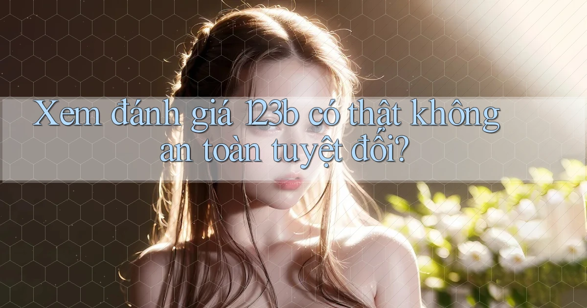 xem đánh giá 123b có thật không an toàn tuyệt đối