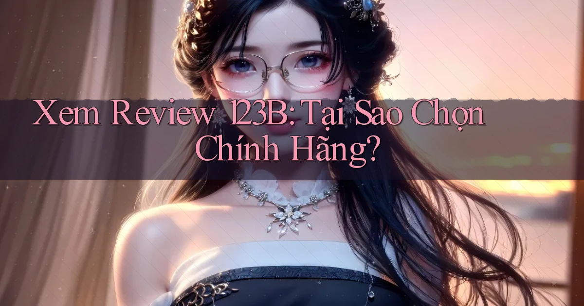 xem review 123b tại sao chọn chính hãng