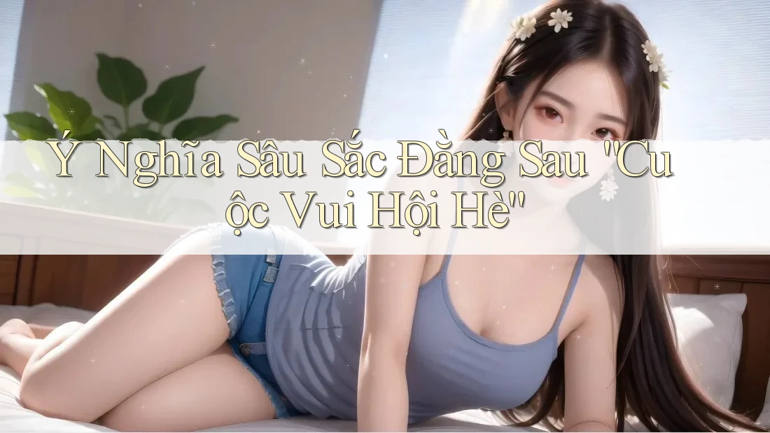 Ý Nghĩa Sâu Sắc Đằng Sau “Cuộc Vui Hội Hè”