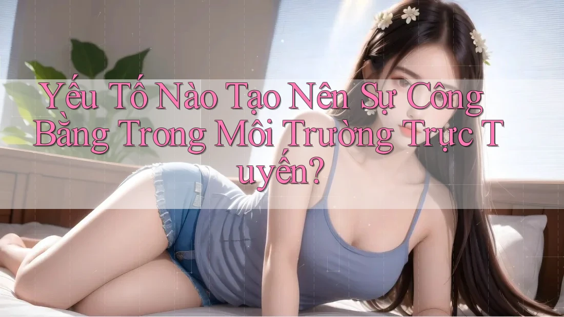 Yếu Tố Nào Tạo Nên Sự Công Bằng Trong Môi Trường Trực Tuyến?
